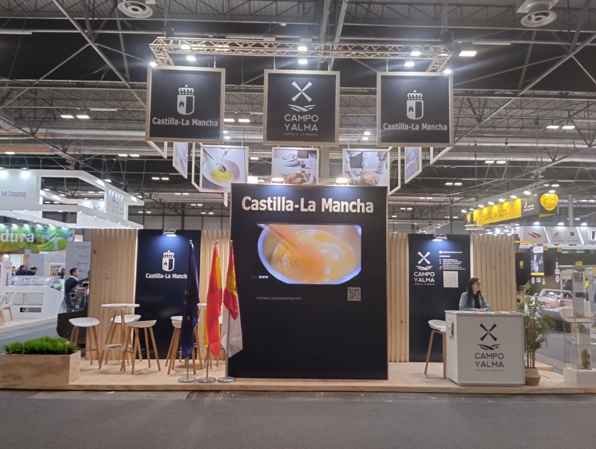 Stand de Campo y Alma en Meat Attraction